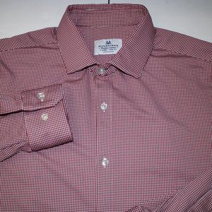 Mizzen + Main Button Up LS Shirt Mens XLRed Check
